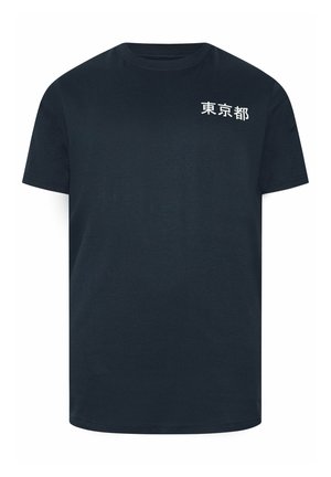 BadRhino, MEN'S PRINTED T-SHIRTS - T-shirts print - navy