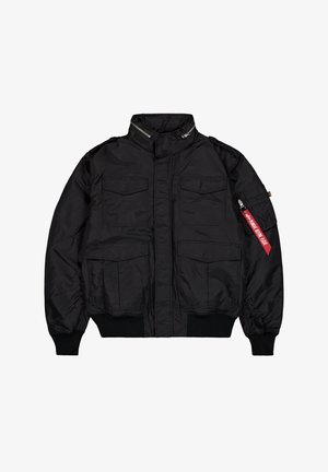 Alpha Industries, ALPHA INDUSTRIES MEN - COLD WEATHER JACKETS M-65 HYBRID SHERPA - Light jacket - black