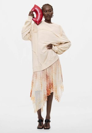 Desigual, SWEATSHIRT DRESS - Vestido largo - white