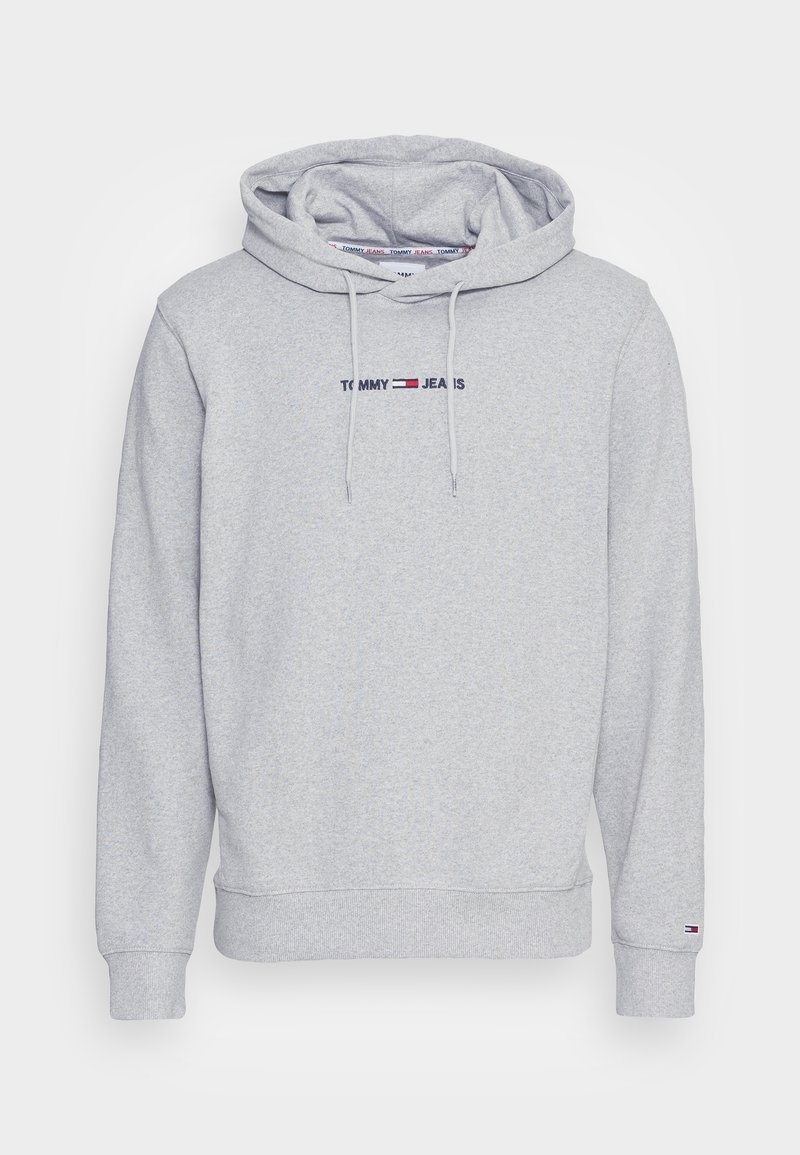 Tommy Jeans Sweat à capuche mottled grey/gris chiné (Seconde