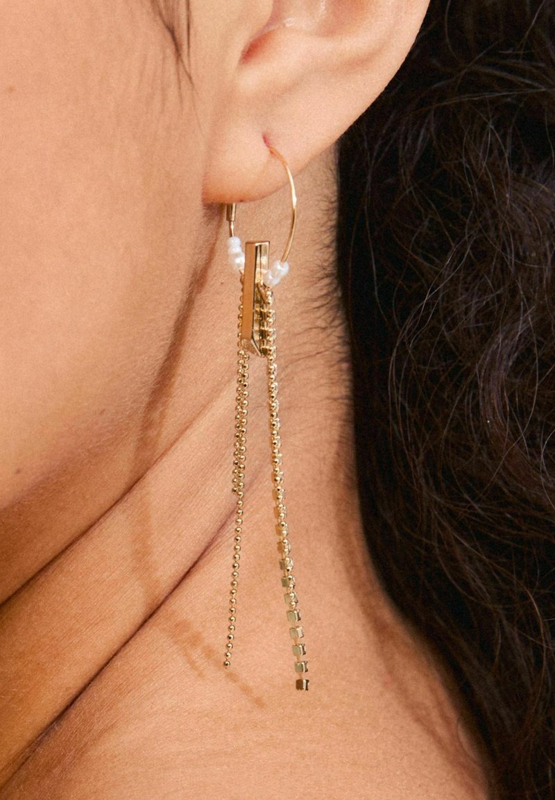 Pilgrim - STARLIGHT - Earrings - gold plated, Enlarge