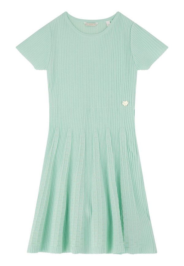 Strickkleid - wassergrün