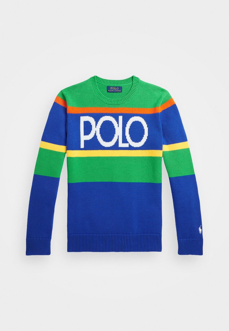 Polo Ralph Lauren LOGO Pullover sapphire star combo/bleu ZALANDO.CH
