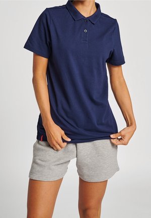 Polo - stone blue denim