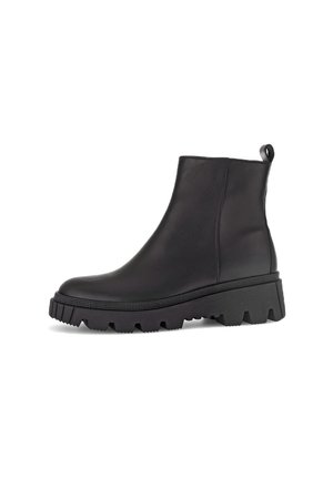 Bottines à plateau - schwarz