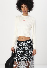 Cras SKIRT - Pencil skirt - black