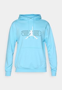 CROSSOVER GFX - Kapucnis pulóver - blue chill/black/white