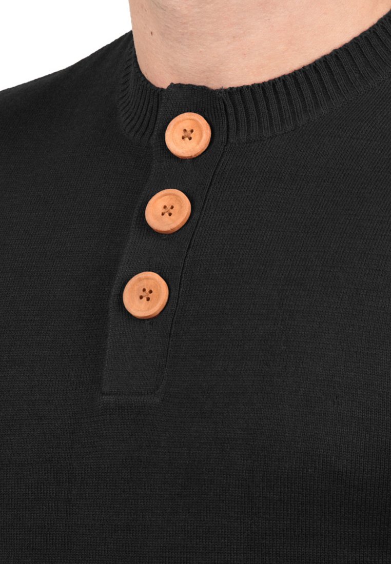 Herren Strickjacken | Blend BHLEONARDO Strickpullover black/schwarz - MJ76513 Herren Strickjacken | Blend BHLEONARDO Strickpullover black/schwarz - MJ76513