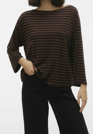 Langarmshirt - brown