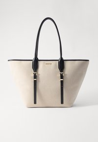 MOORE BUCKLE TOTE - Käsilaukku - black
