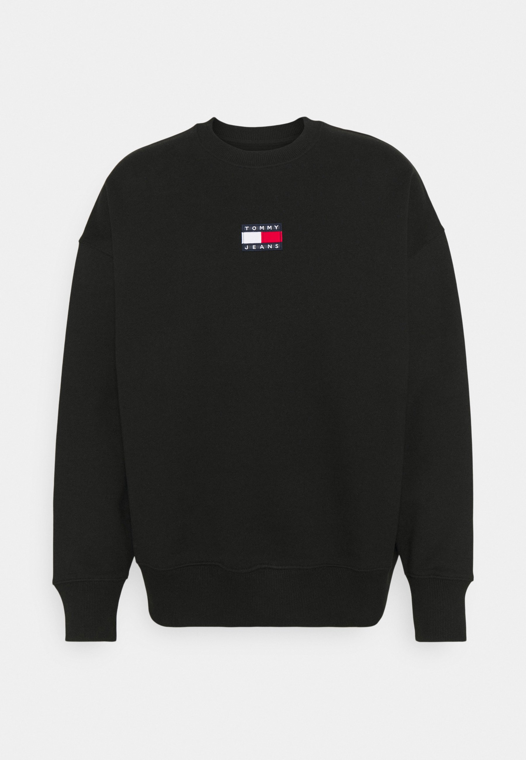 Tommy Hilfiger Tommy Jeans Centre Badge Crew Sweat - Providence Blue |  Atterley