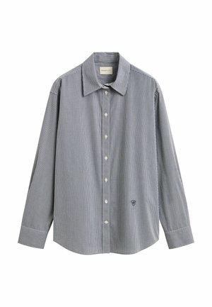 GANT, REL CHECKED SHIRT - Hemdbluse - classic blue