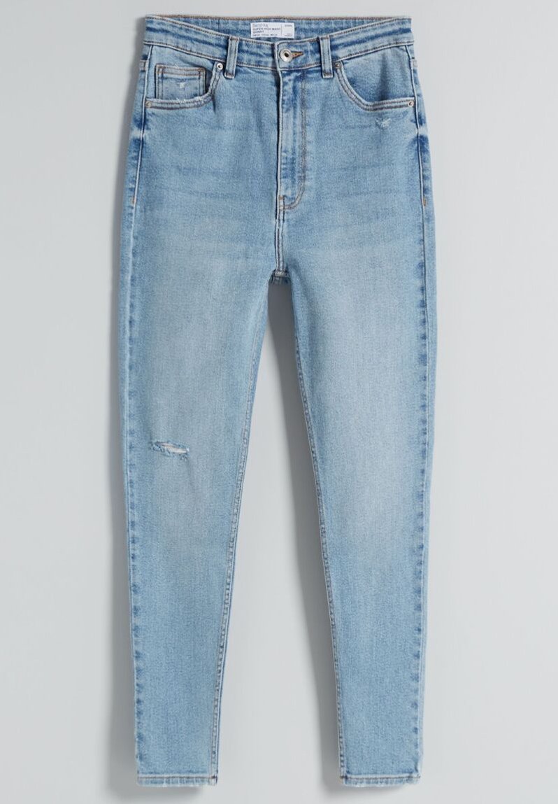 Bershka Jeans Skinny Fit blauw denim/bluedenim
