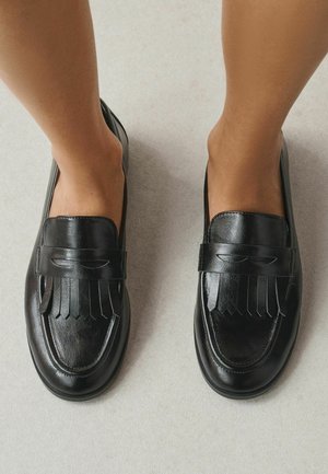 Next, FIT - FOREVER COMFORT® FRINGE DETAIL LOAFERS - Slip-ons - black