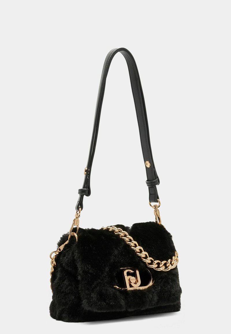 Sac à Main Lolita Lapin - Fausse Fourrure, Chaîne Bandoulière, Nœud - Style Kawaii, Neuf Avec étiquettes