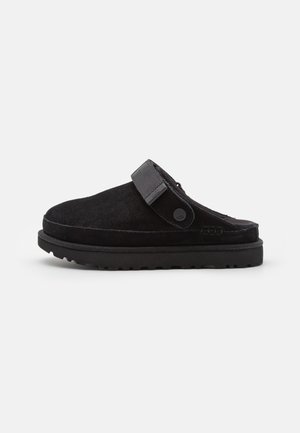 UGG GOLDENSTAR - Matalakantaiset pistokkaat - black