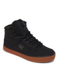 DC Shoes PURE - Botas de inverno - black/red/green