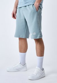 Project X Paris BANDE LOGO BRODÉ - Pantaloni sportivi - bleu gris