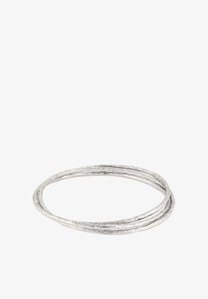 Elli, 3-PACK STRUCTURED BASIC - Armband - silver-coloured