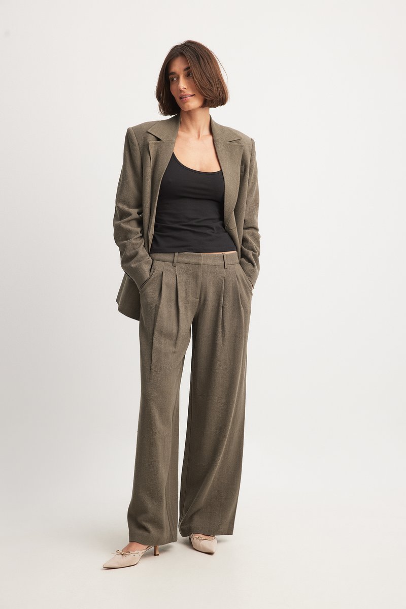 NA-KD Blazer bruin NA-KD Blazer bruin