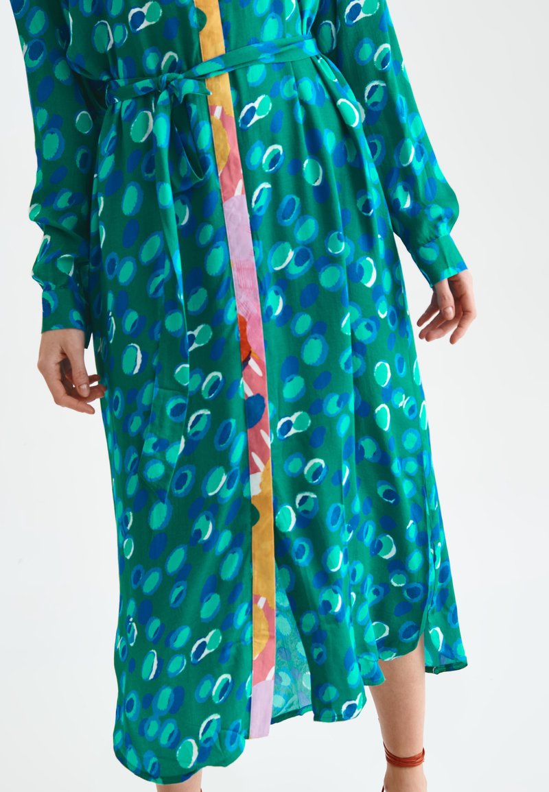 Damen Freizeitkleider | TATUUM LISO Blusenkleid green/grün - ZI63411 Damen Freizeitkleider | TATUUM LISO Blusenkleid green/grün - ZI63411