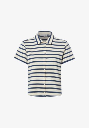 Marie Lund, MARIE LUND POLOSHIRT - Cardigan - beige blau