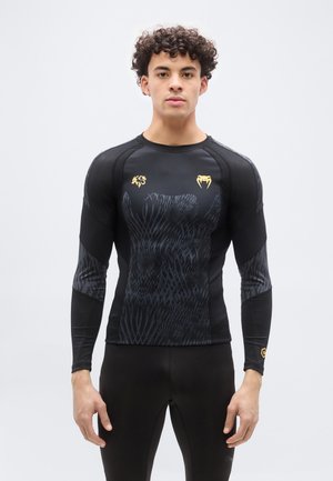 VENUM X CHIMAEV WILD BORZ RASHGUARDS - Caraco - black/grey/gold-coloured