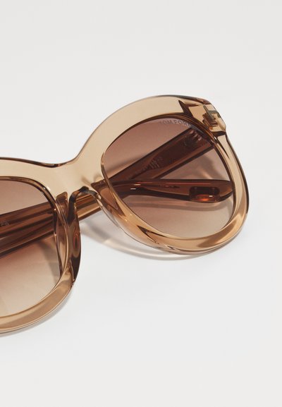 Tom Ford ODETTE - Päikeseprillid - shiny light brown/gradient brown