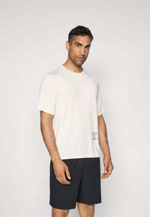 Champion TRAINING CREWNECK GRAPHIC - Sport T-Shirt - off-white