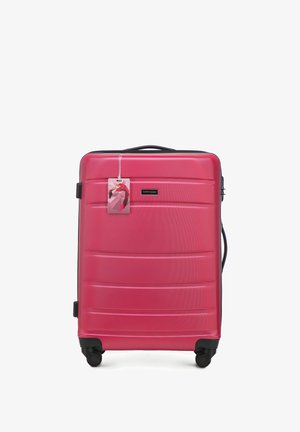 WITTCHEN MEDIUM SUITCASE WITH LUGGAGE TAG FROM ABS - Trolley - pink