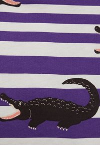 Mini Rodini CROCODILE TANK UNISEX - Linne - purple