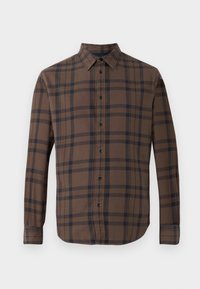 TOMLIN OVERDYED SHIRT - Camisa - dark brown