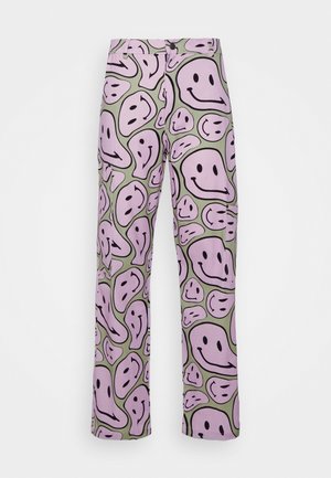ALIEN TROUSERS UNISEX - Džíny Relaxed Fit - pink