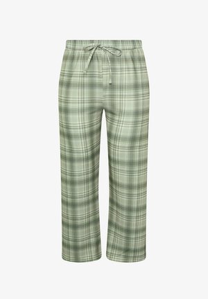 Yours Clothing, PLUS SIZE WIDE LEG TROUSERS - Pantalones deportivos - light green