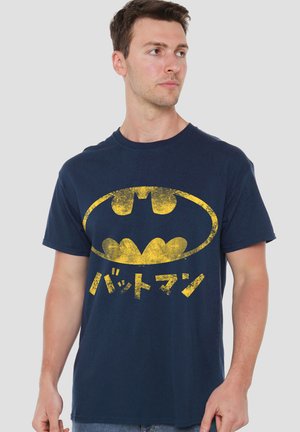 DC COMICS - BATMAN, BATMAN KANJI MODERN LOGO - Print T-shirt - dark blue