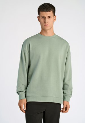 O-NECK - Collegepaita - mid green
