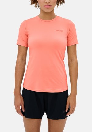 THE RUN SHORT SLEEVE - T-Shirt basic - coral