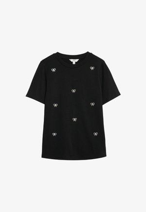 Marks & Spencer EMBELLISHED  - T-shirt print - black