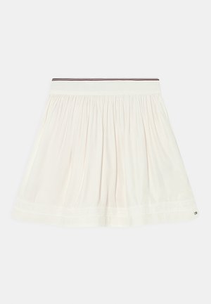 Falda acampanada - white