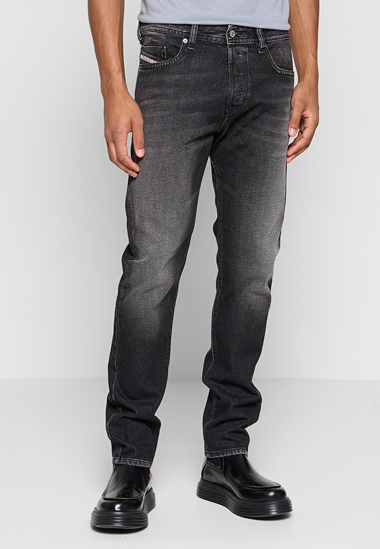 Diesel Straight leg jeans zwart Diesel Straight leg jeans zwart