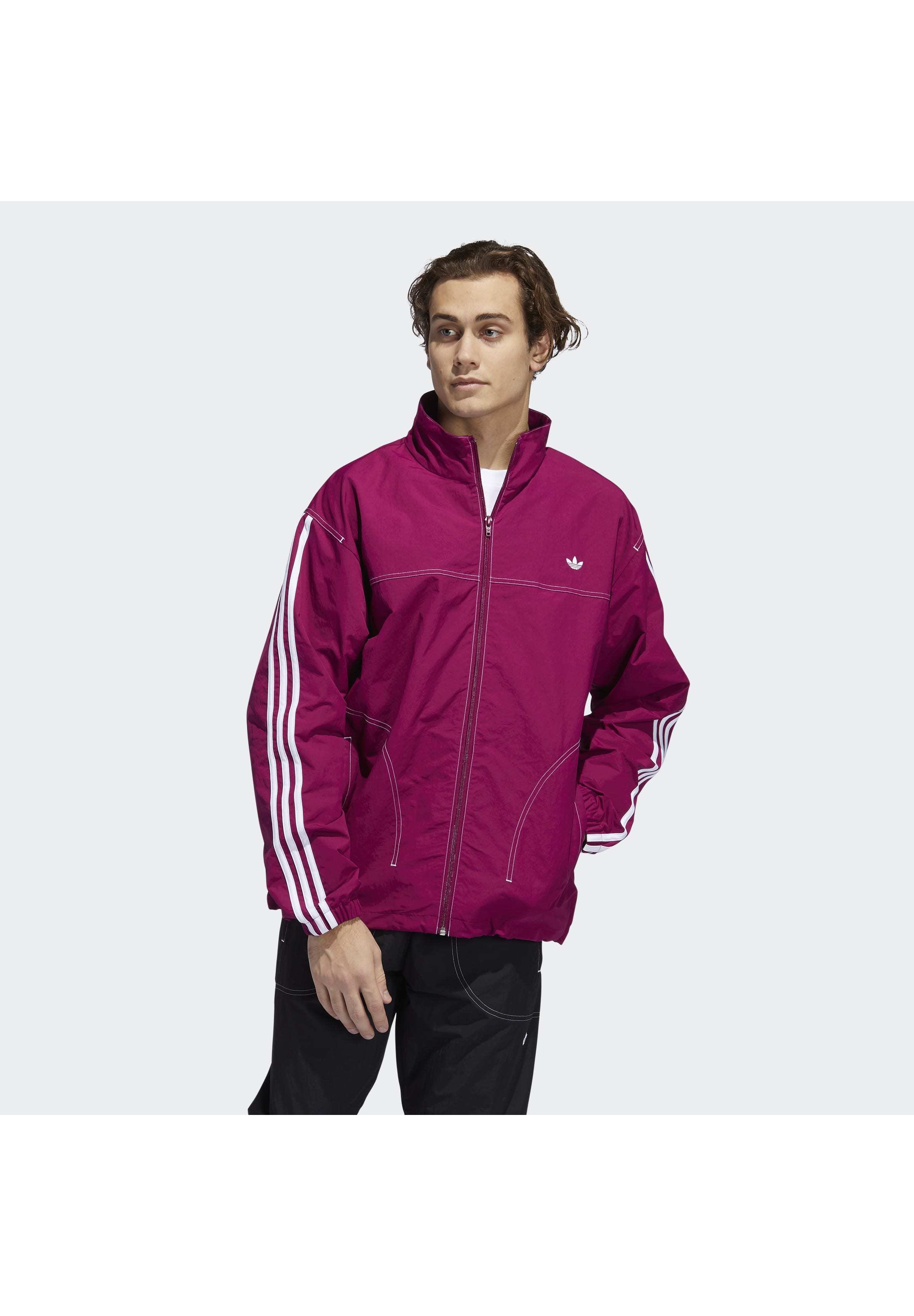 adidas Originals SUMMER B BALL WIND TOP Windbreaker Adidas Originals Herren Magenta Trainingsjacke Top