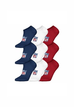 UNISEX  9ER PACK - SHIELD LOGO - Socken - dunkelblau weiß rot