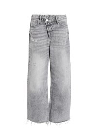 AKI CROSSOVER - Jeans baggy - washed grey