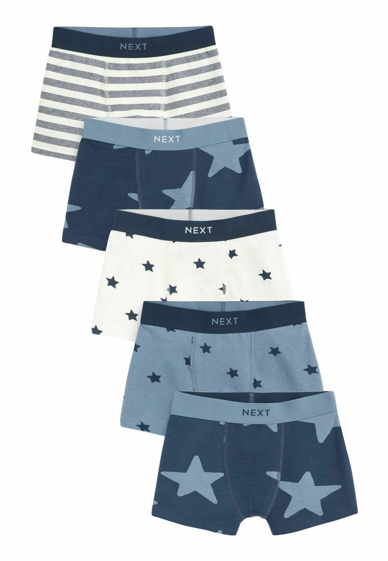 Next - 5 PACK - Panties - blue stars and stripes, Vergrößern