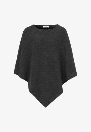 Cellbes of Sweden, SUPER SOFT, ONE-SIZE PONCHO - Cape - black melange