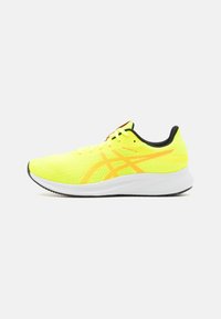 Unselected, safety yellow/sunrise red