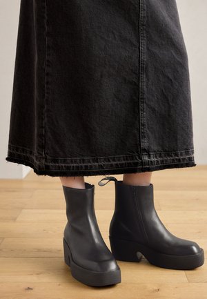 BILLIE - Platform ankle boots - black