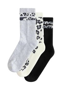Niet geselecteerd, grey animal stripe