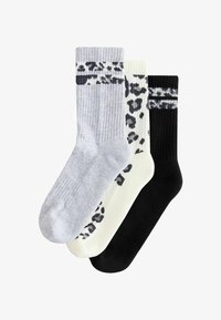 Niet geselecteerd, grey animal stripe