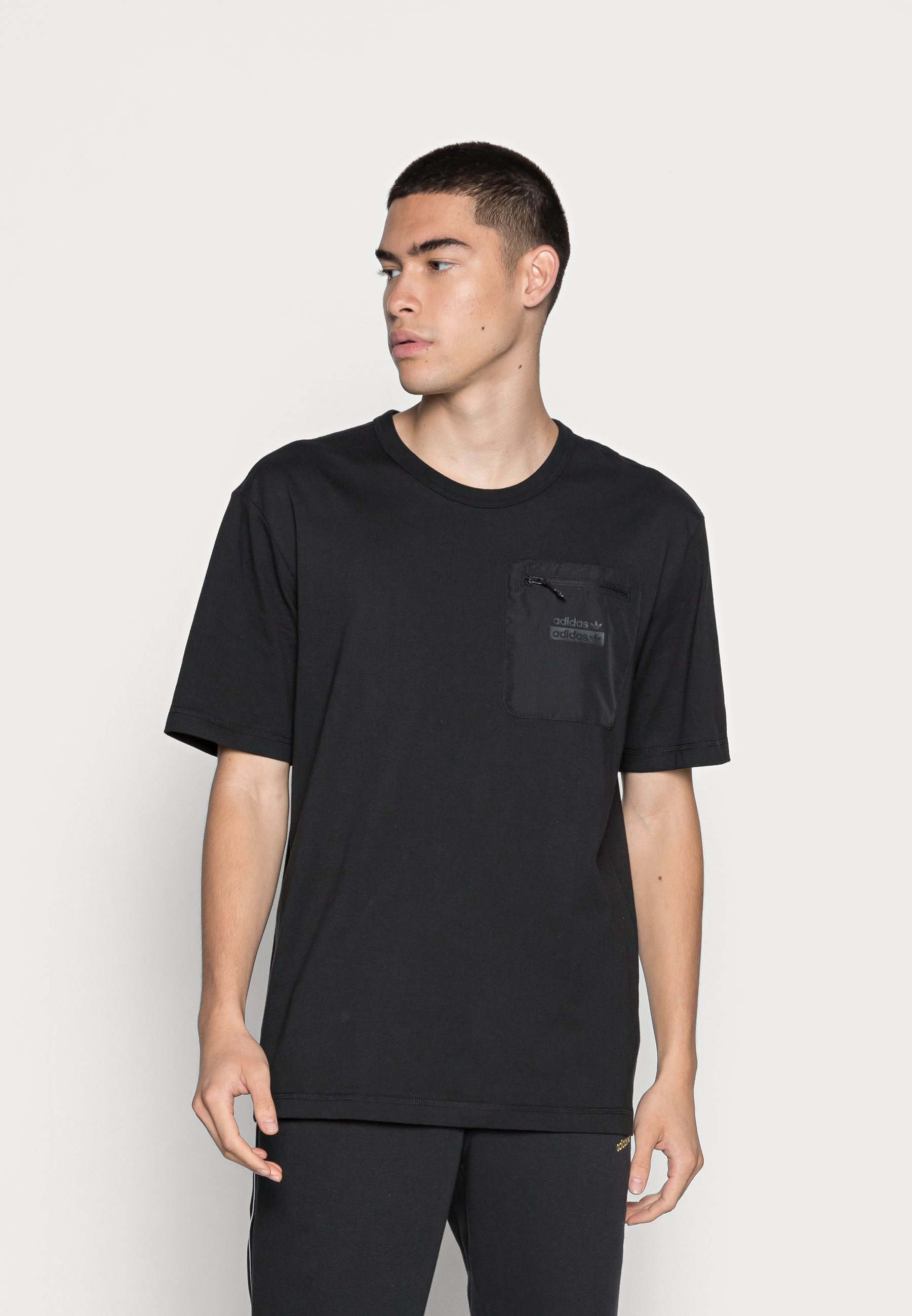 VOICE LOOSE - Basic T-shirt - black 